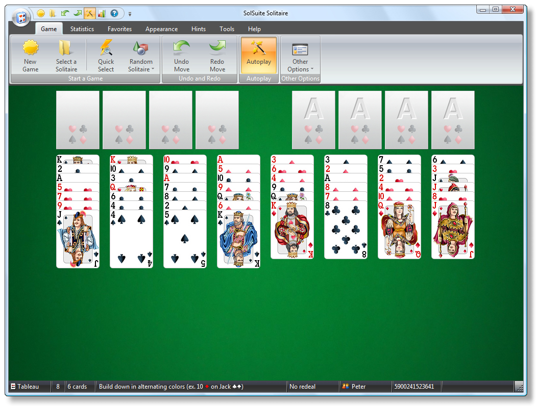 SolSuite Solitaire - FreeCell screenshot 1024x768