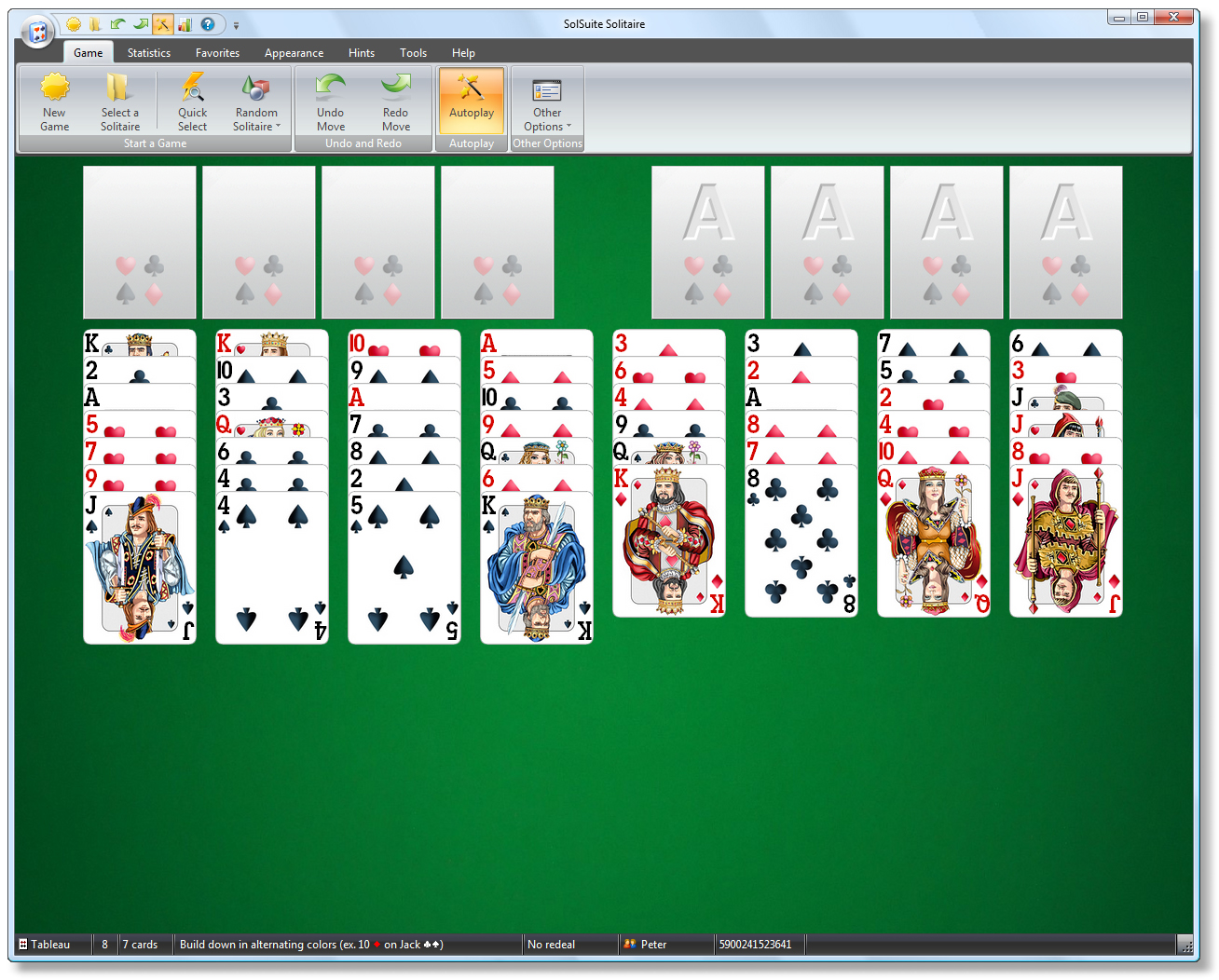 SolSuite Solitaire - FreeCell screenshot 1280x1024